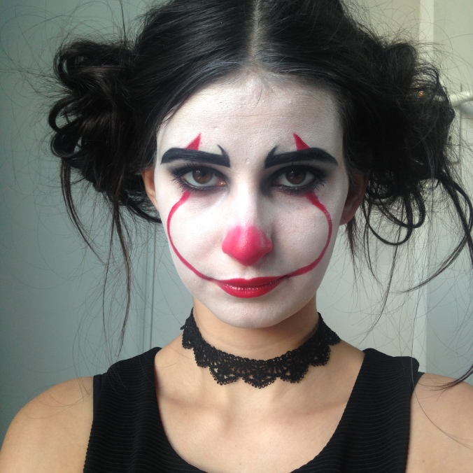 Makeup Halloween It Clown Inspiration (7)