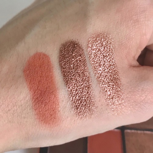 Palette Topaz Obsessions d'Huda Beauty Swatchs (3)